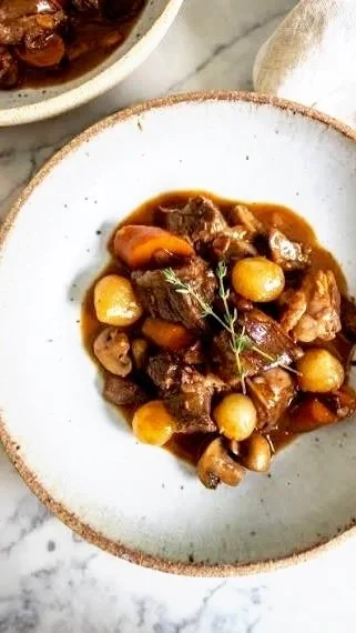 Slow-Cooker Beef Bourguignon