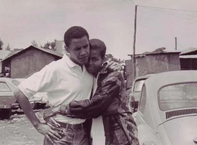 Barack and Michelle