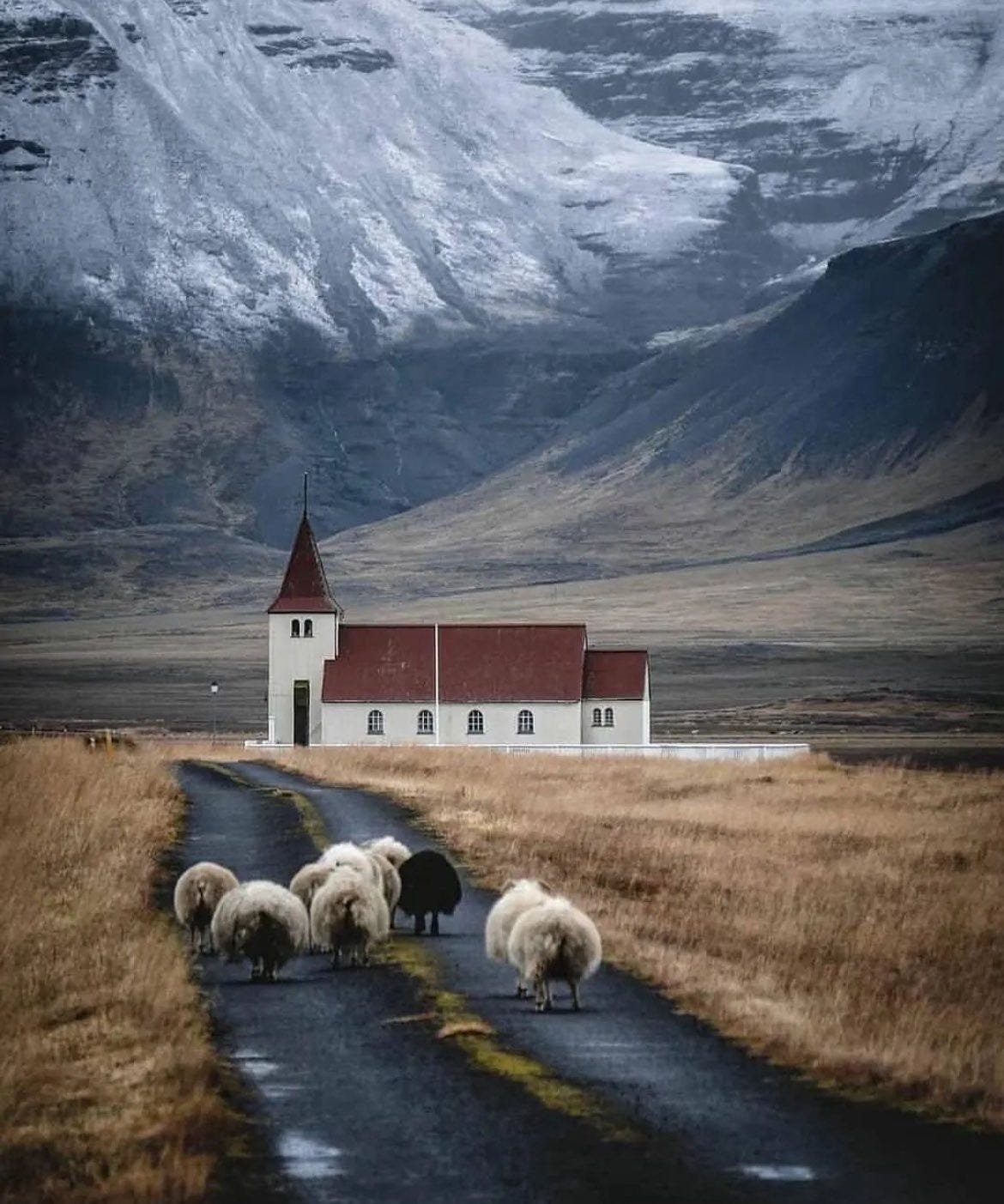 Church of Staðarstaður, Iceland By Gabriel Ferrier
