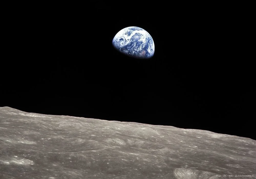 "Earthrise" By Astronaut William Anders 
