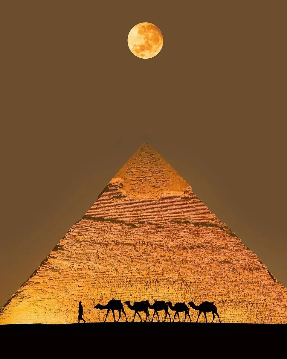 Pyramids of Egypt by Grant Faint