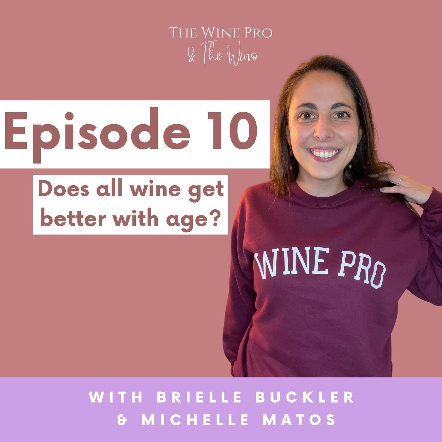 🚨 Episode 10 is live 🚨

In this week&rsquo;s episode we explore what makes certain types of wine age worthy&hellip;and what it means when wine ages. Brielle shares more about the winemaking process and what elements of wine change when wine is stor