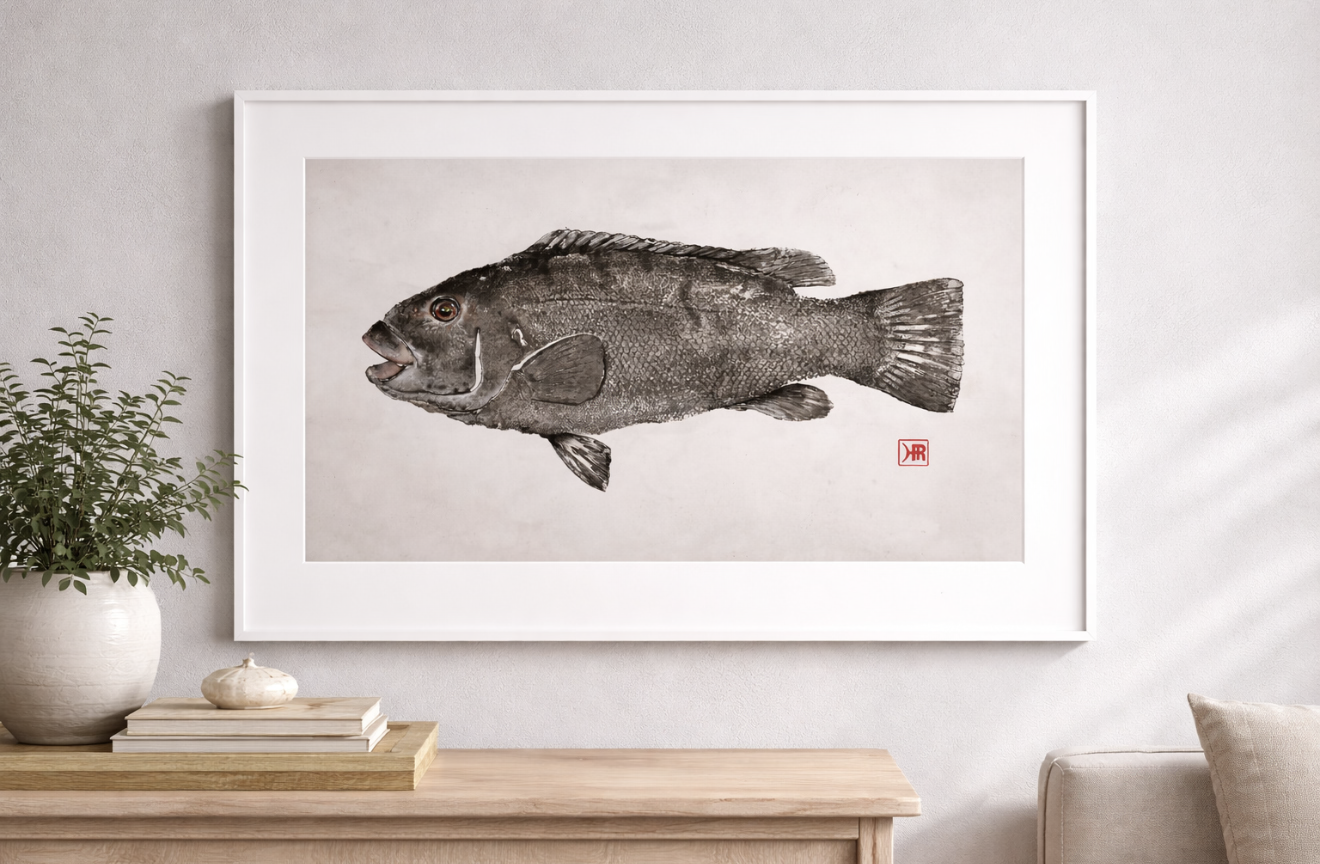 Blackfish Print