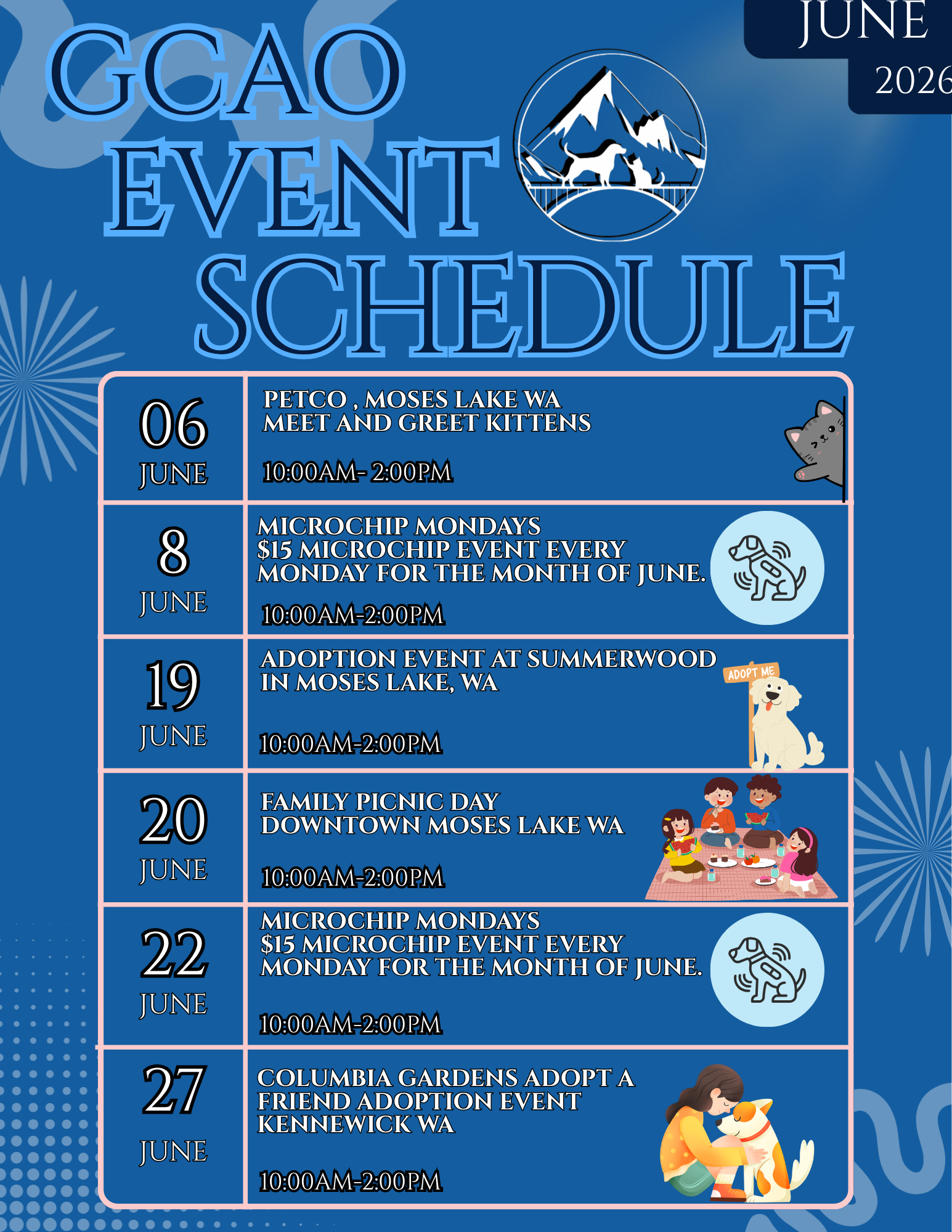 Upcoming Events