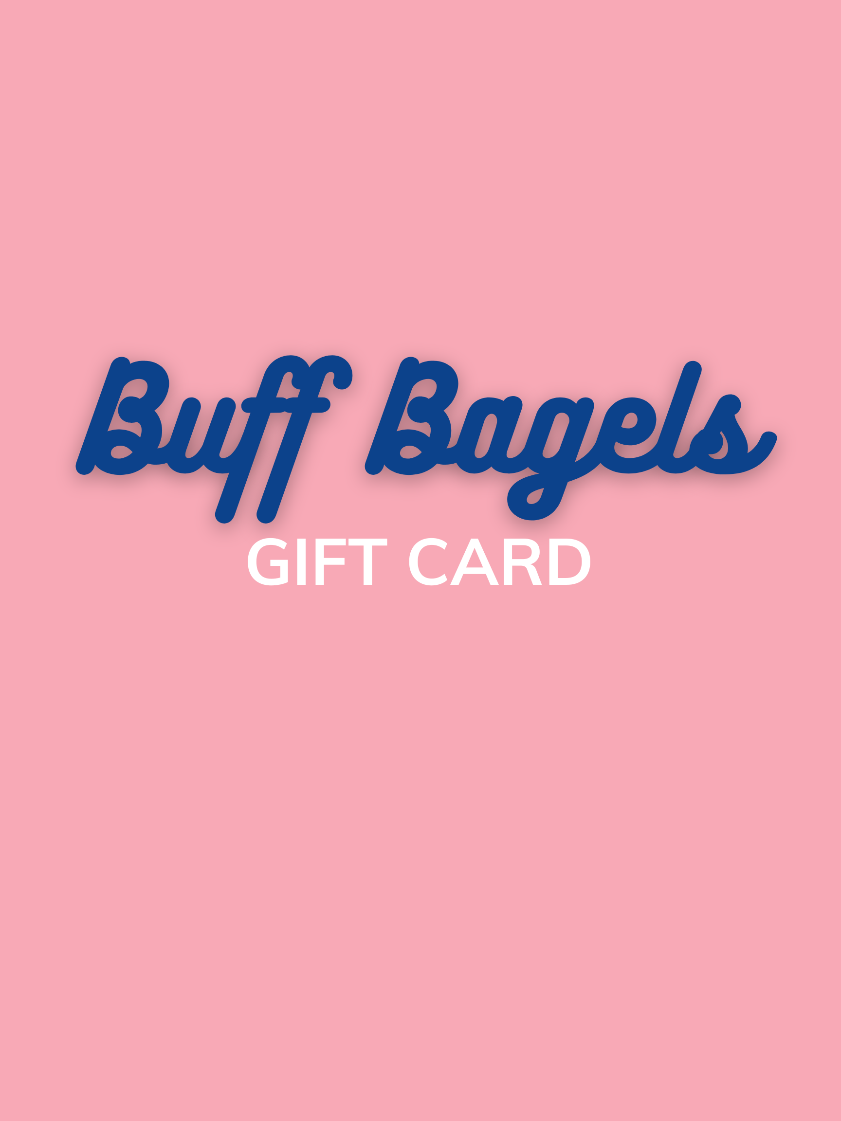 Bagels — Buff Bagels