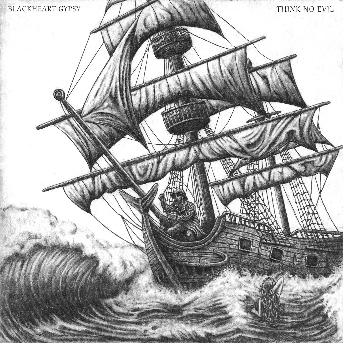 Honored to share the artwork for &ldquo;Think No Evil&rdquo;, the new single by Blackheart Gypsy. 

This piece expands deeper into the sonic world first introduced by the single &ldquo;All I Wanted And More&rdquo;, a glimpse into this unfolding odyss