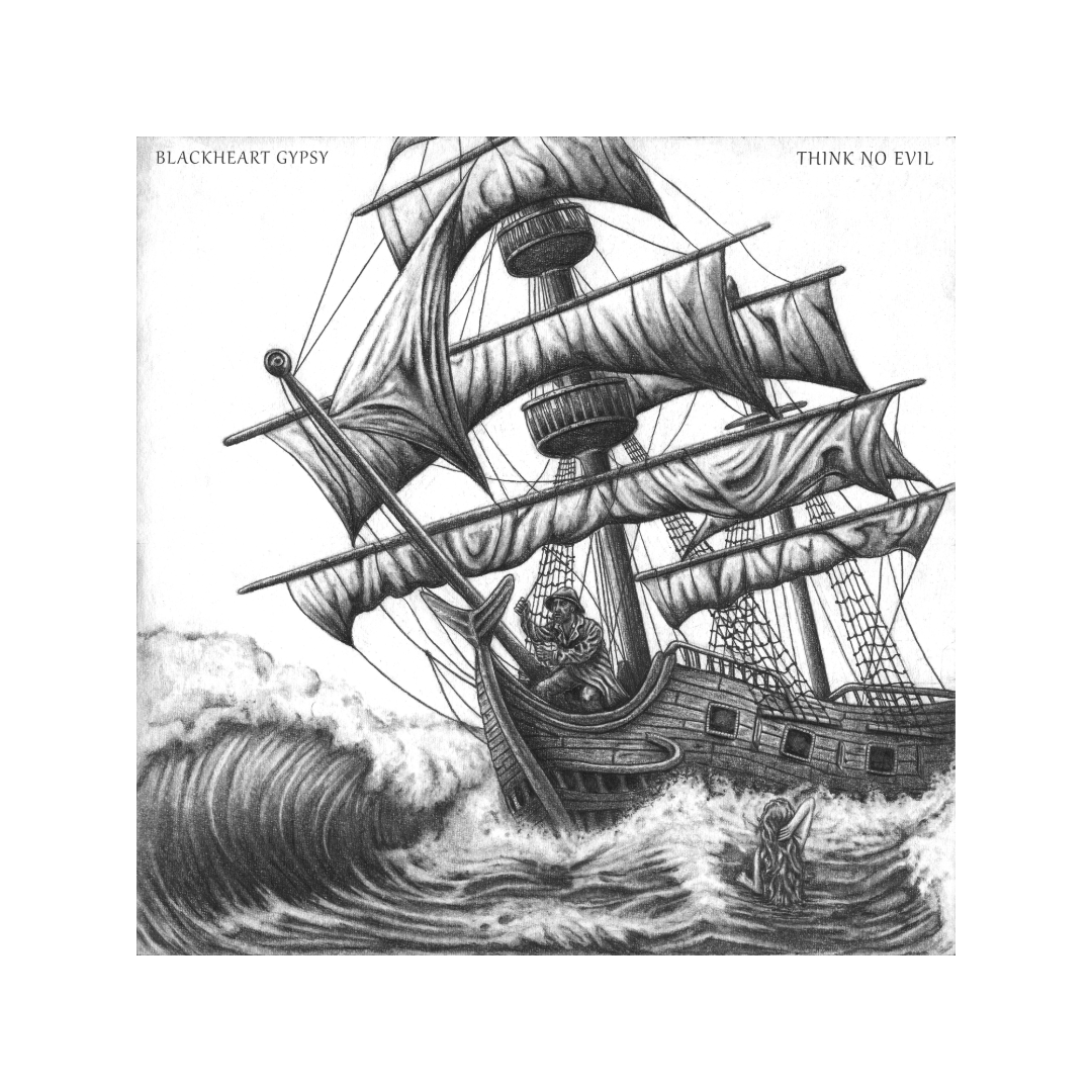 Blackheart Gypsy's "Think No Evil" single cover