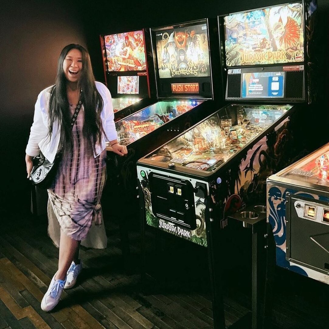 We will help you with your pinball skills any day, @julianncheryl! Thanks for the great post! #missioncontrol #mcfaddenpublicmarket