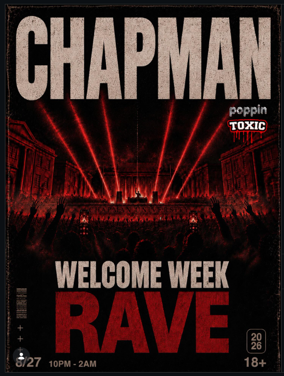 Chapman University Welcome Week Rave