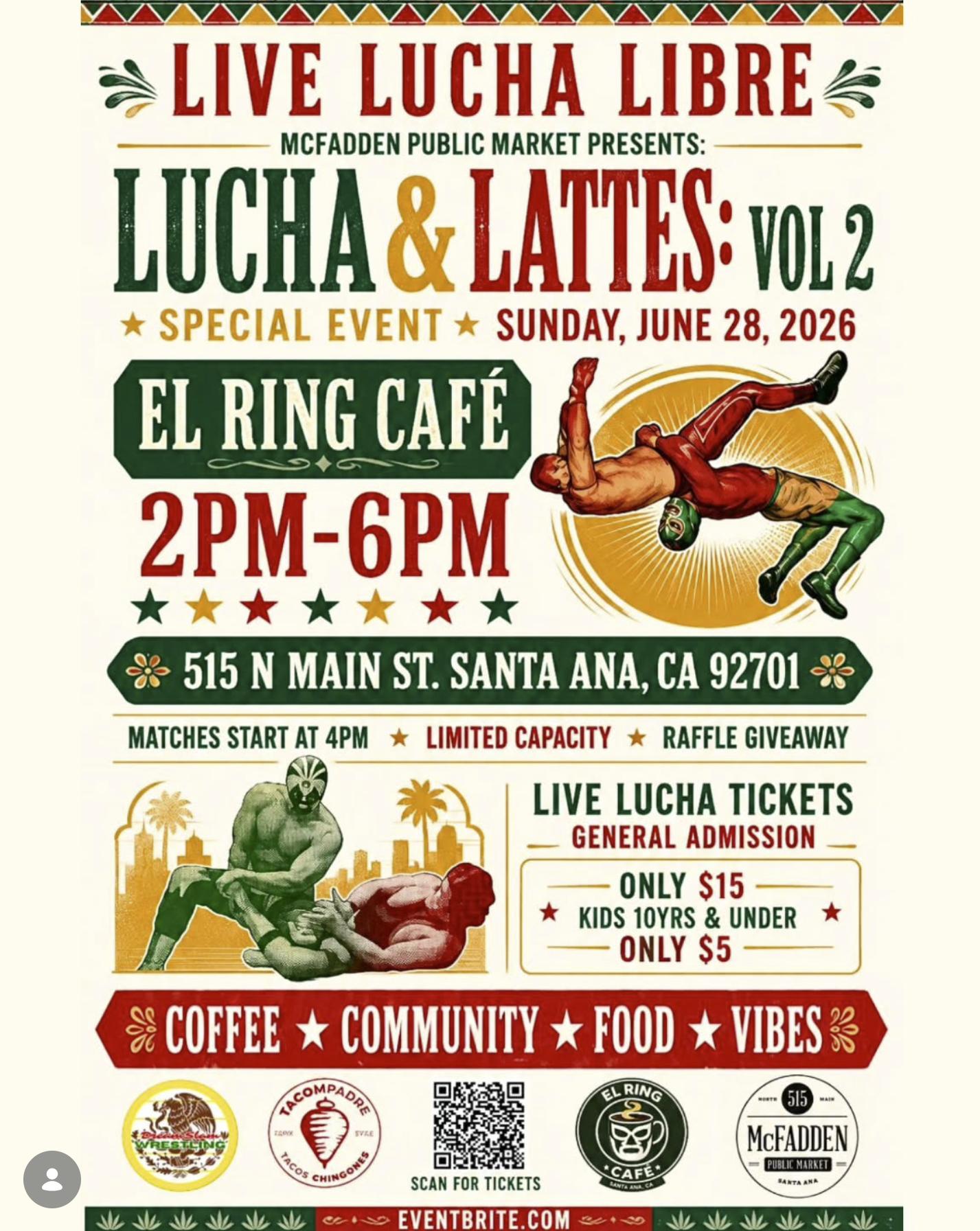 Lucha & Lattes: Vol. 2