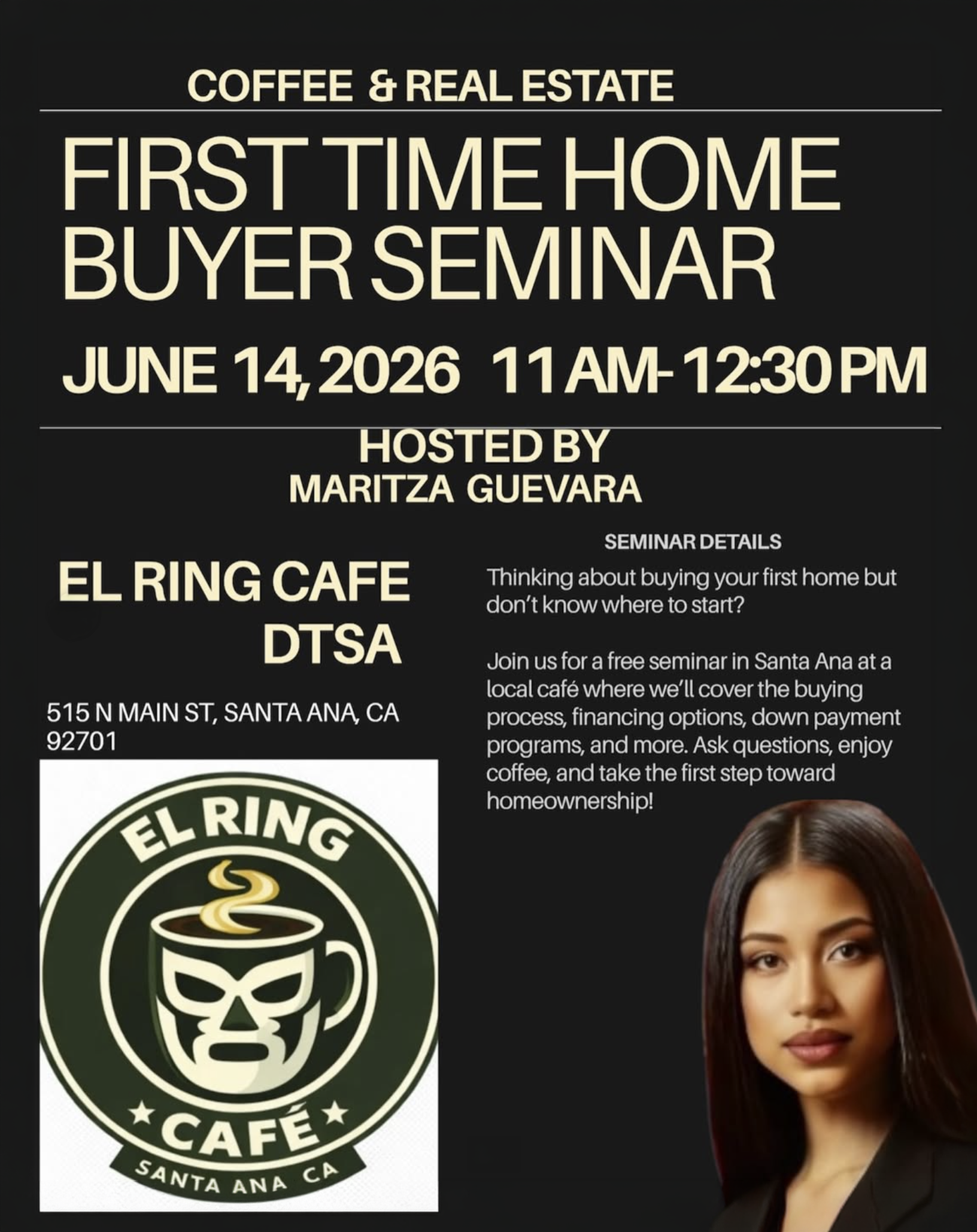 First Time Home Buyer Seminar (Coffee & Real Estate)
