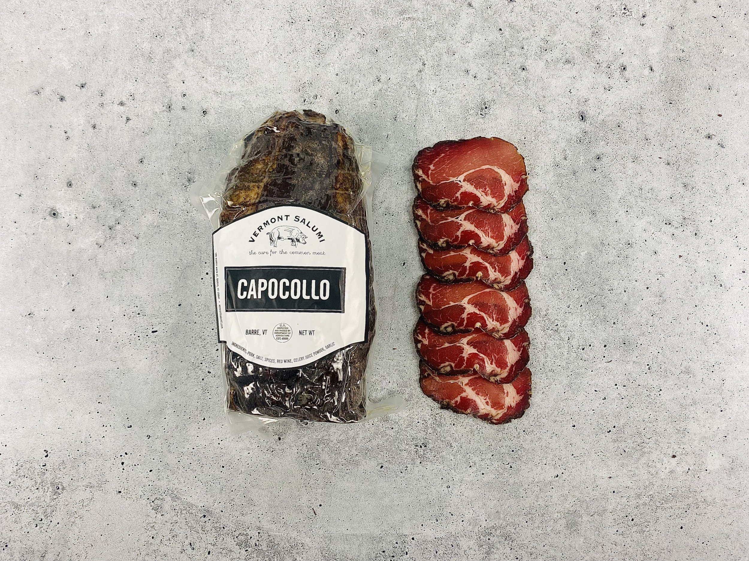 Capocollo whole Vermont Salumi