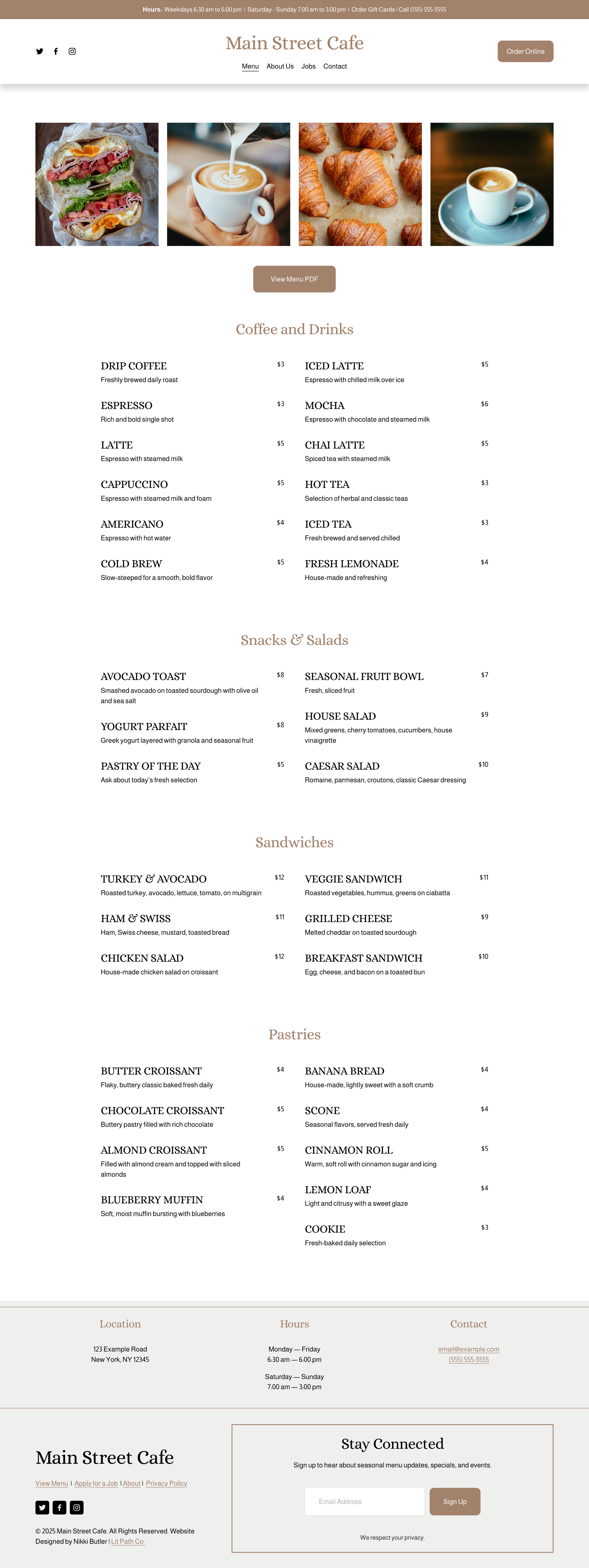 Menu — Main Street Cafe.png