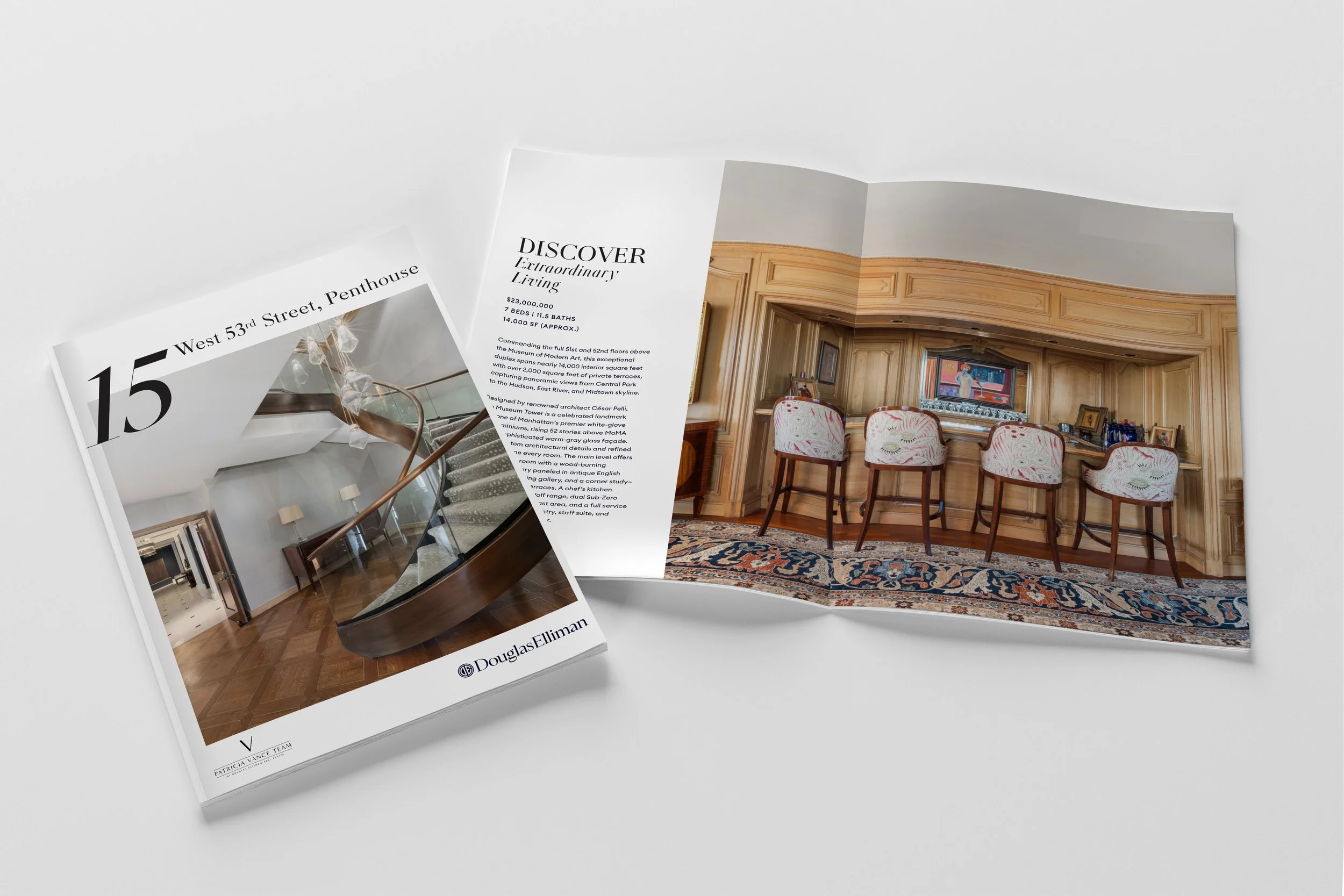 15 West 53rd | Digital + Print Property Brochure