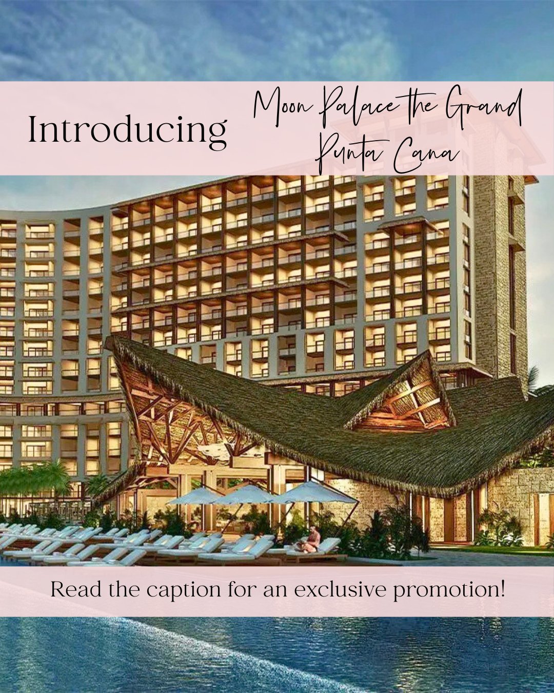 🌴 Coming Soon: Moon Palace The Grand Punta Cana 🌴⁠
⁠
Opening in Spring of 2026, this brand new all-inclusive brings the Moon Palace brand to the beaches of La Costa del Coco. We know your destination wedding guests will love the accommodations, the