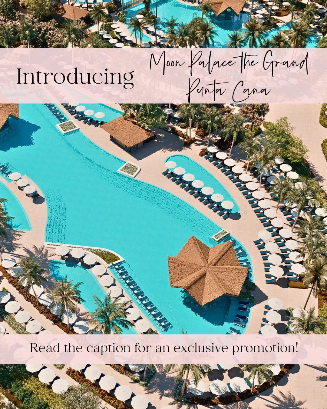 🌴 Coming Soon: Moon Palace The Grand Punta Cana - New Destination Wedding Promo Alert🌴⁠
⁠
Opening in Spring of 2026, this brand new all-inclusive resort brings the Moon Palace brand to the beaches of La Costa del Coco. We know your destination wedd