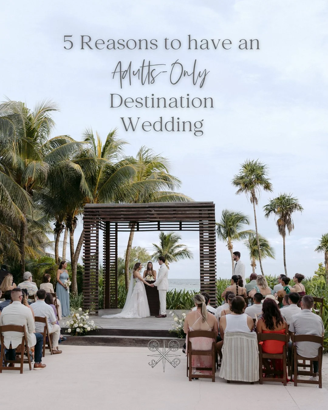 Planning your destination wedding? Would you like a kid-free wedding experience? ⁠
⁠
Then, an adults-only resort is the way to go! These resorts offer more privacy, more fairy-tale settings, and features, and are 100% focused on romance (yes, please!