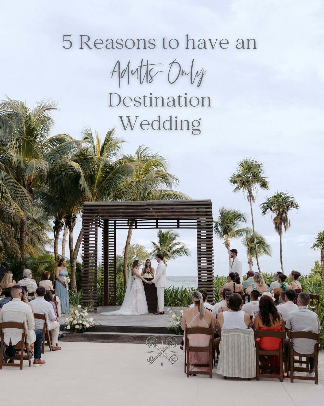 Planning your destination wedding? Would you like a kid-free wedding experience? ⁠
⁠
Then, an adults-only resort is the way to go! These resorts offer more privacy, more fairy-tale settings, and features, and are 100% focused on romance (yes, please!