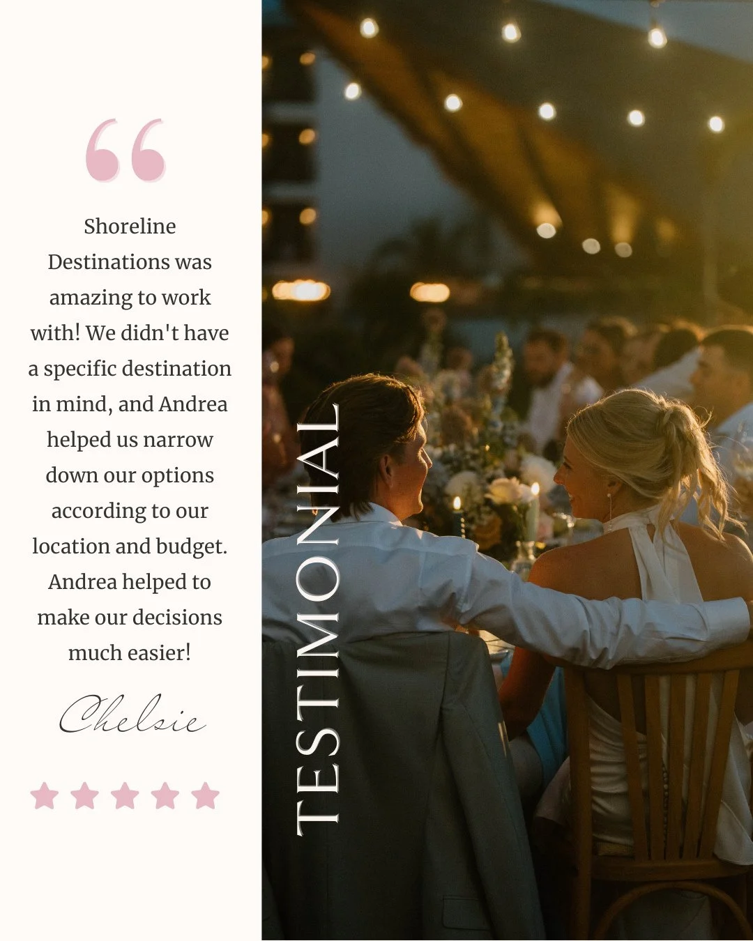 This beautiful bride trusted us to plan her dream day &mdash; and you can too.⁠
⁠
Our goal is to create destination wedding experiences for clients that are effortless for them, but the end result is extraordinary. We don&rsquo;t believe in &ldquo;co