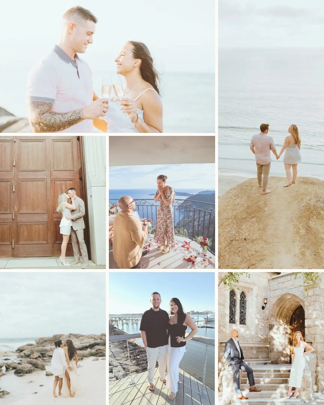 Happy Valentine's Day!❤️⁠
⁠
Here is a sneak peek at some of our engaged couples. We are hard at work ensuring they have the destination wedding of their dreams. 😍⁠
⁠
Recently engaged? Click the link in our bio to schedule your FREE consultation! ⁠
⁠