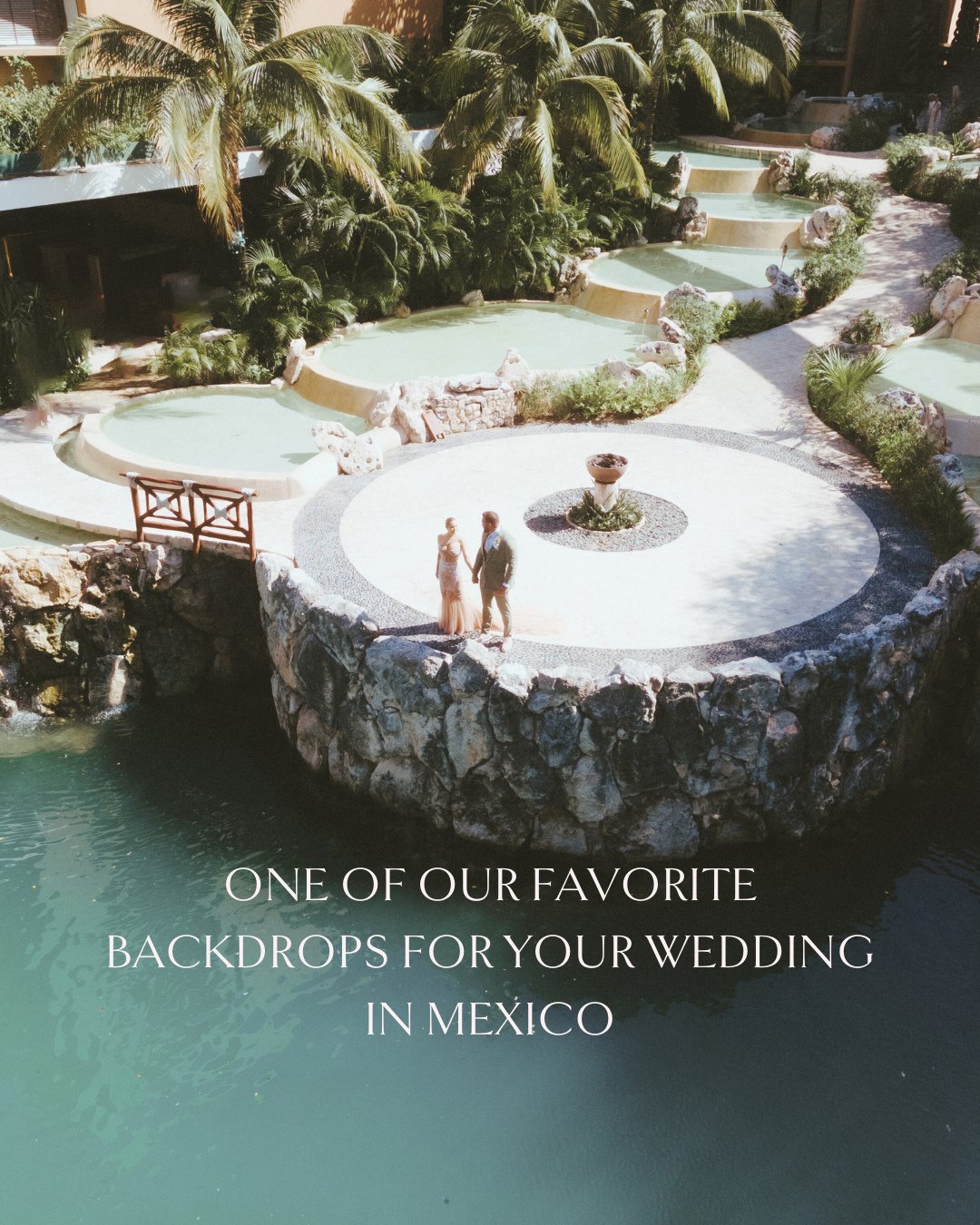Imagine saying "I do" surrounded by the breathtaking beauty of Hotel Xcaret, one of Mexico's most stunning wedding backdrops. 💍⁠
⁠
Every corner of this resort is a masterpiece of design, blending luxury with nature. From cascading waterfal