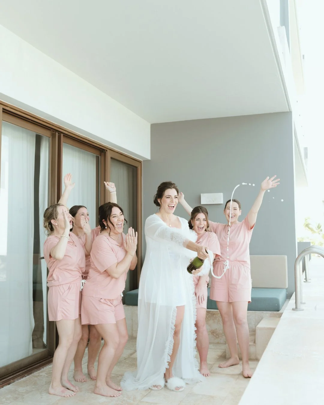 It's almost time to get ready for the wedding of your dreams! Showing up to your destination wedding with the girls by your side is the perfect way to kick off a lifetime of happiness. Don't miss this special moment to make memories with loved ones.⁠