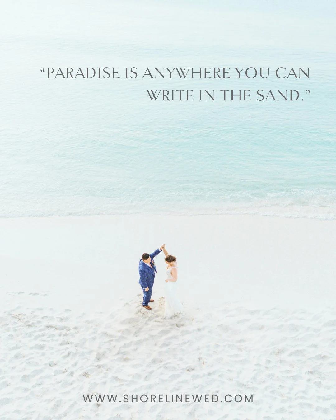 Imagine saying 'I do' with your toes in the sand and the ocean as your witness. 🌊⁠
⁠
Paradise isn&rsquo;t just a place; it&rsquo;s where your love story unfolds against a backdrop of sunsets and waves. ⁠
⁠
Let&rsquo;s create your dream destination w