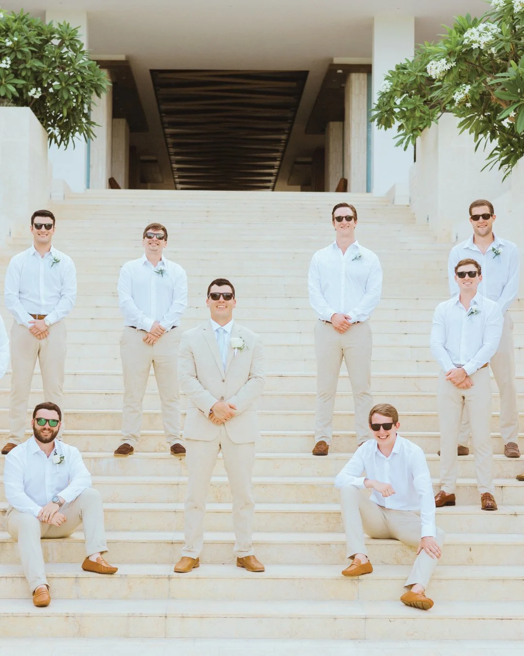 When the groom is surrounded by his closest friends, the magic of a destination wedding truly comes to life. ✨⁠
⁠
From the sun-kissed beaches to the laughter shared, every detail is a memory in the making. As destination wedding travel planners, our 