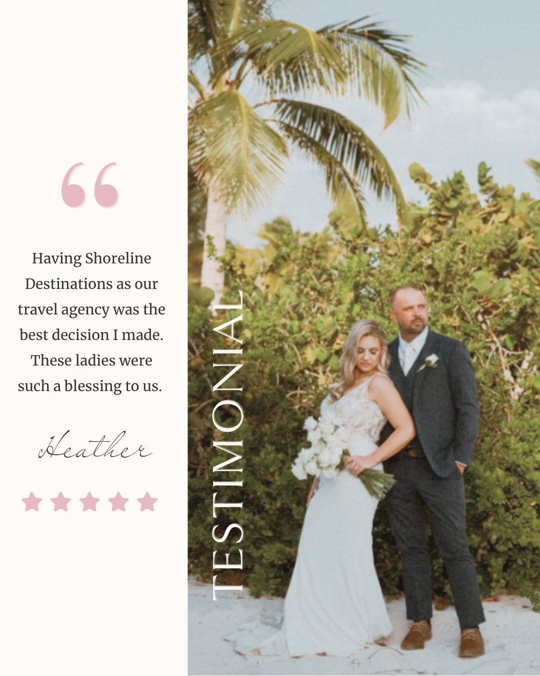 This beautiful bride trusted us to plan her dream day &mdash; and you can too.⁠
⁠
Our goal is to create destination wedding experiences for clients that are effortless for them, but the end result is extraordinary. We don&rsquo;t believe in &ldquo;co
