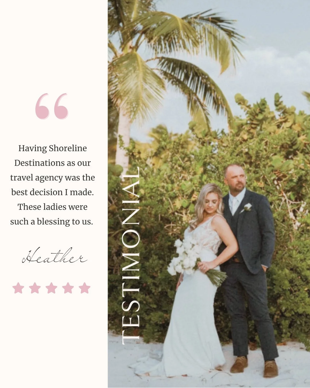This beautiful bride trusted us to plan her dream day &mdash; and you can too.⁠
⁠
Our goal is to create destination wedding experiences for clients that are effortless for them, but the end result is extraordinary. We don&rsquo;t believe in &ldquo;co