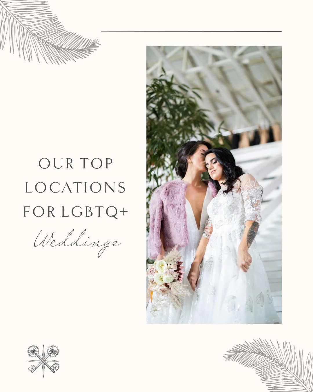 Planning a wedding is a fun and exciting time in a couple&rsquo;s life. You want the perfect day, surrounded by all your loved ones. For same-sex couples, it should not be daunting to plan the destination wedding of your dreams. There are currently 3