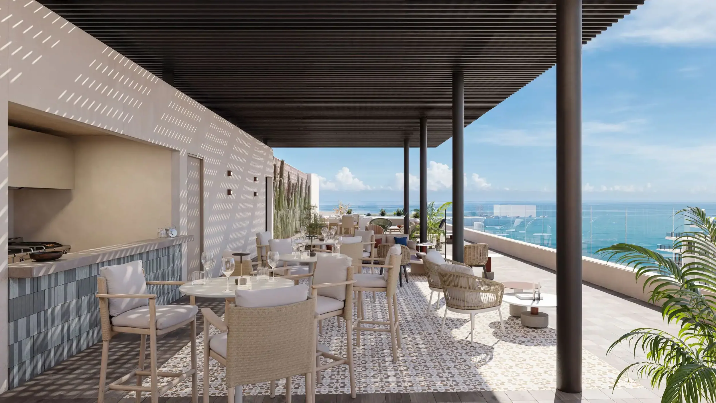Grand Hyatt Los Cabos Rooftop Patio