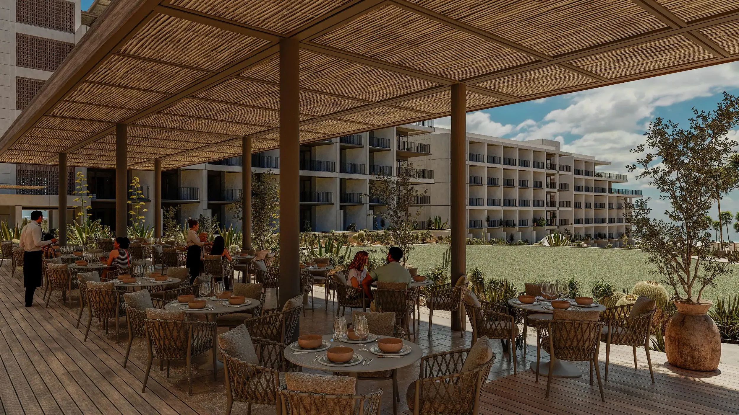 Grand Hyatt Los Cabos Patio Dining