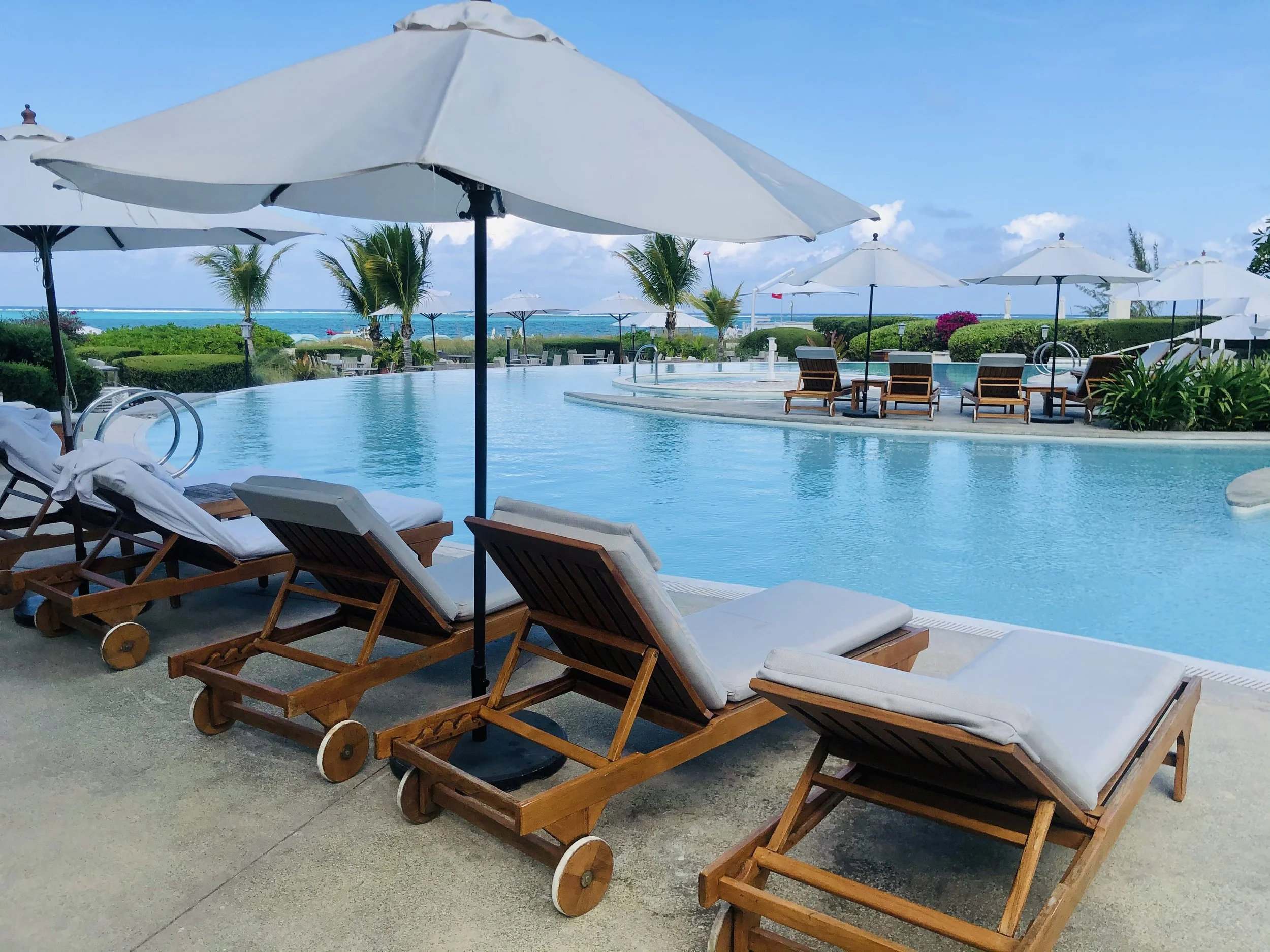 Pool at The Palms in Turks and Caicos