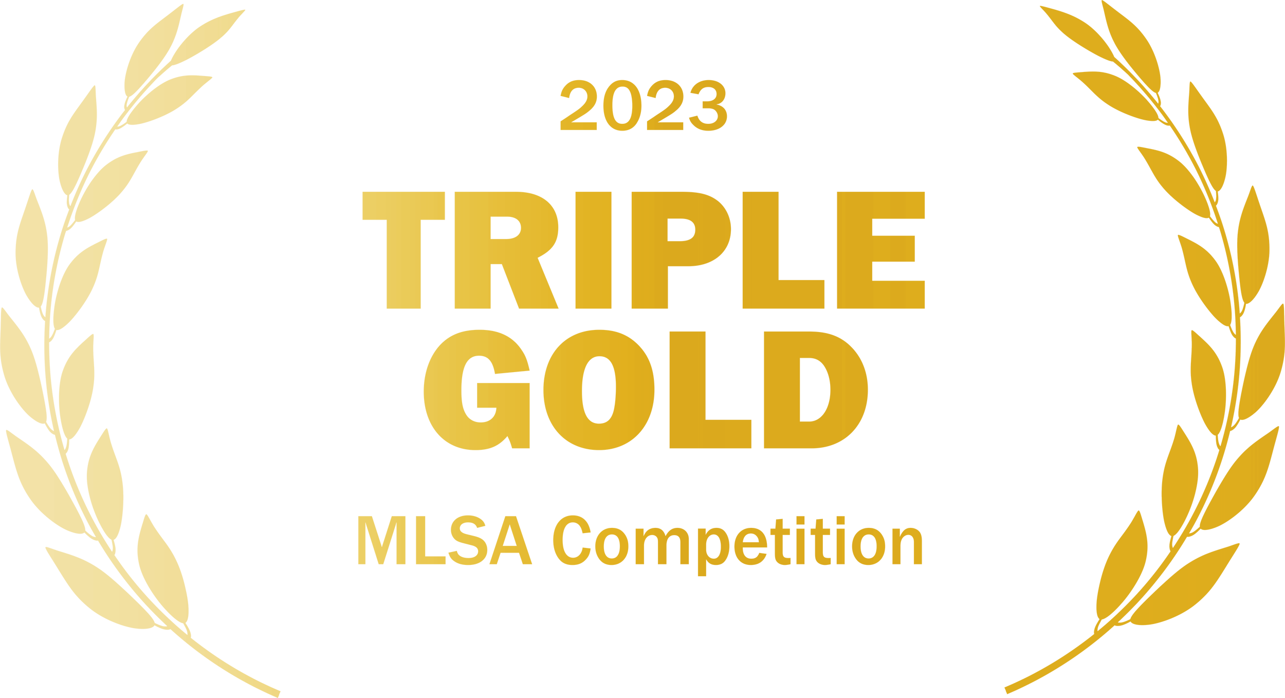 2023 MLSA Triple Gold Design
