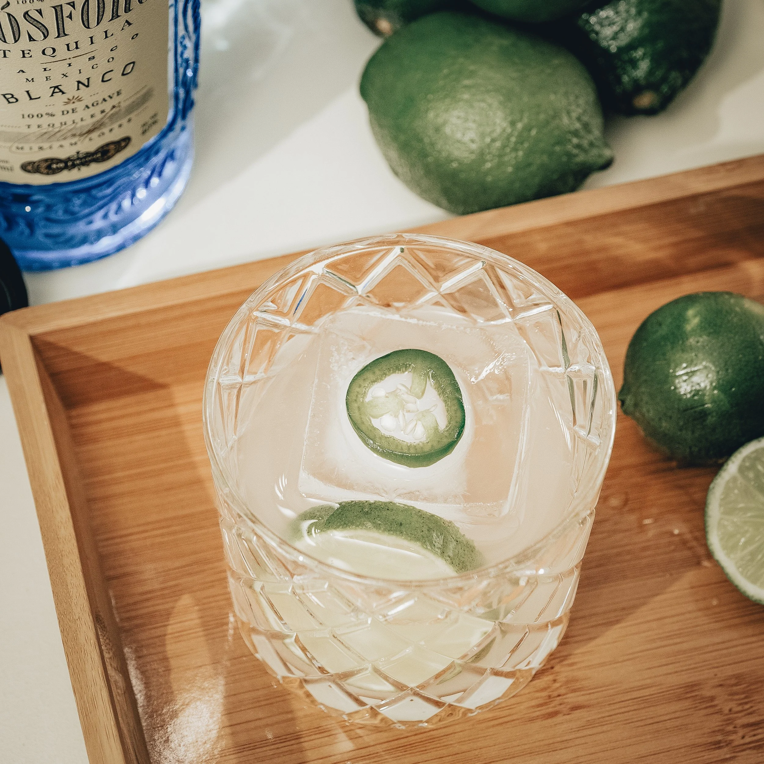 Slightly Spicy  Margarita (Freezer Door): A Bright, Ready-to-Pour Classic