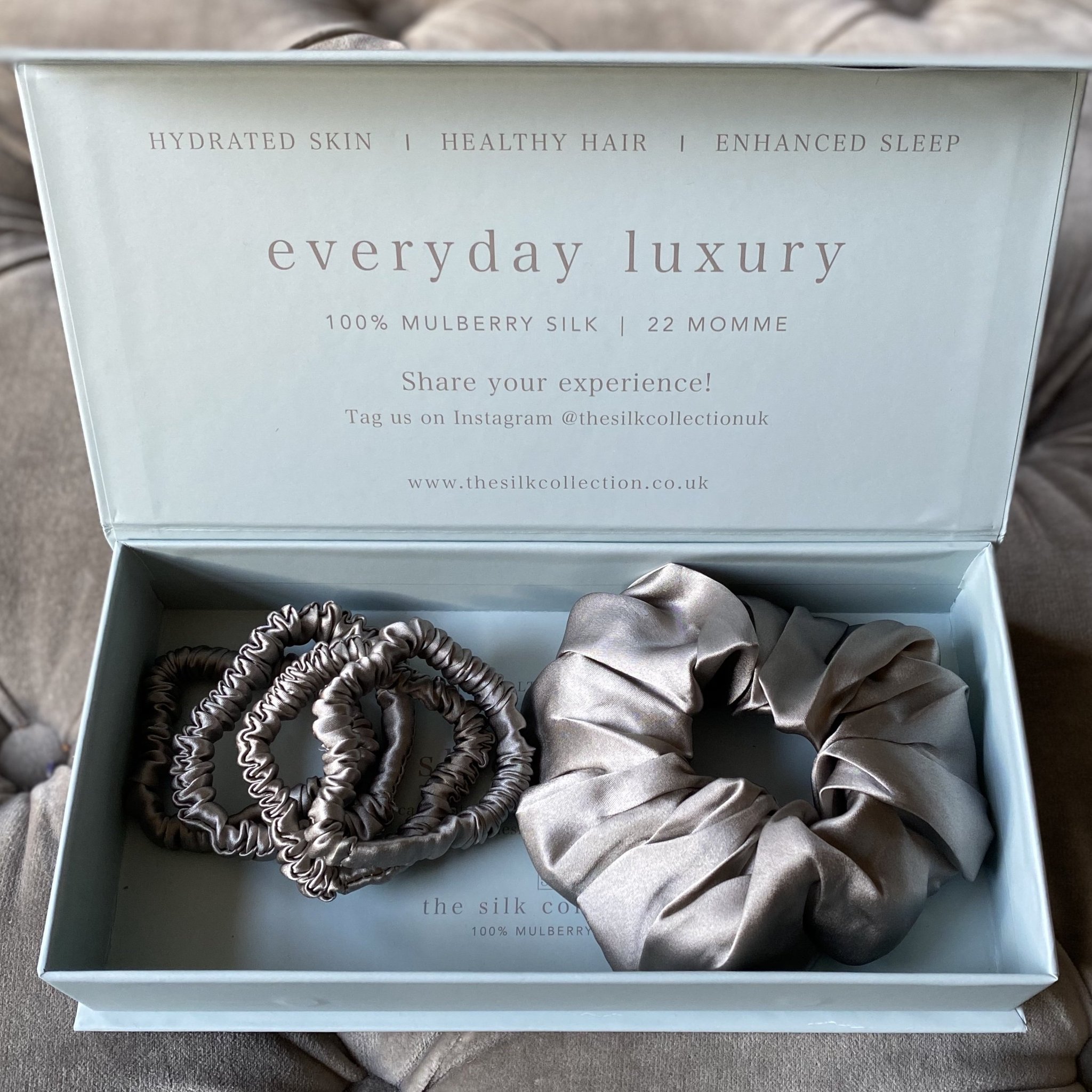 Scrunchie Gift Sets, The Silk Collection £30