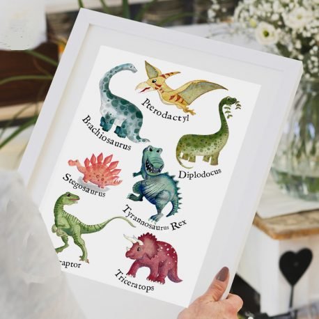 Dinosaurs Art Print, Helena Tyce Designs £18