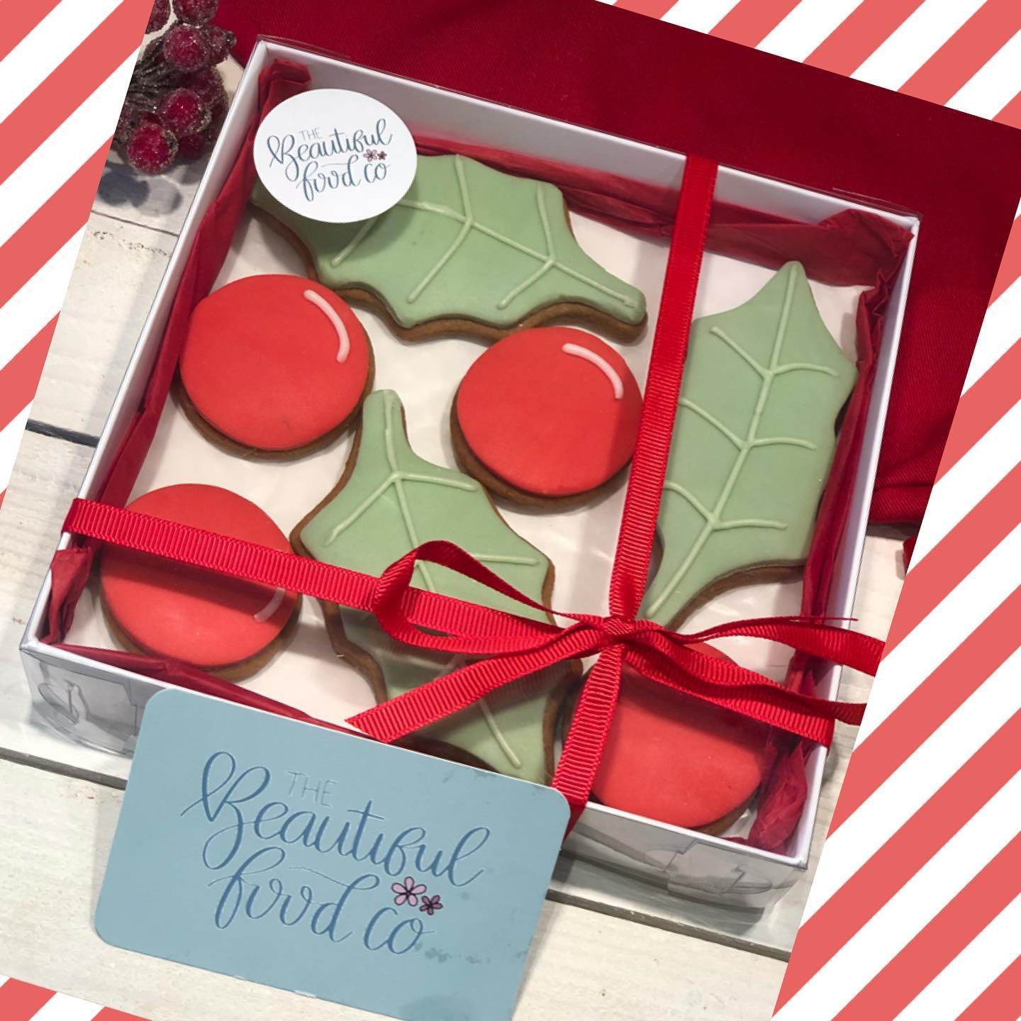 Christmas Biscuits, The Beautiful Food Company £8.50  