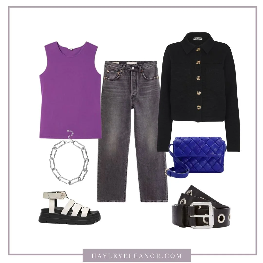 Edgy Layered Spring outfit