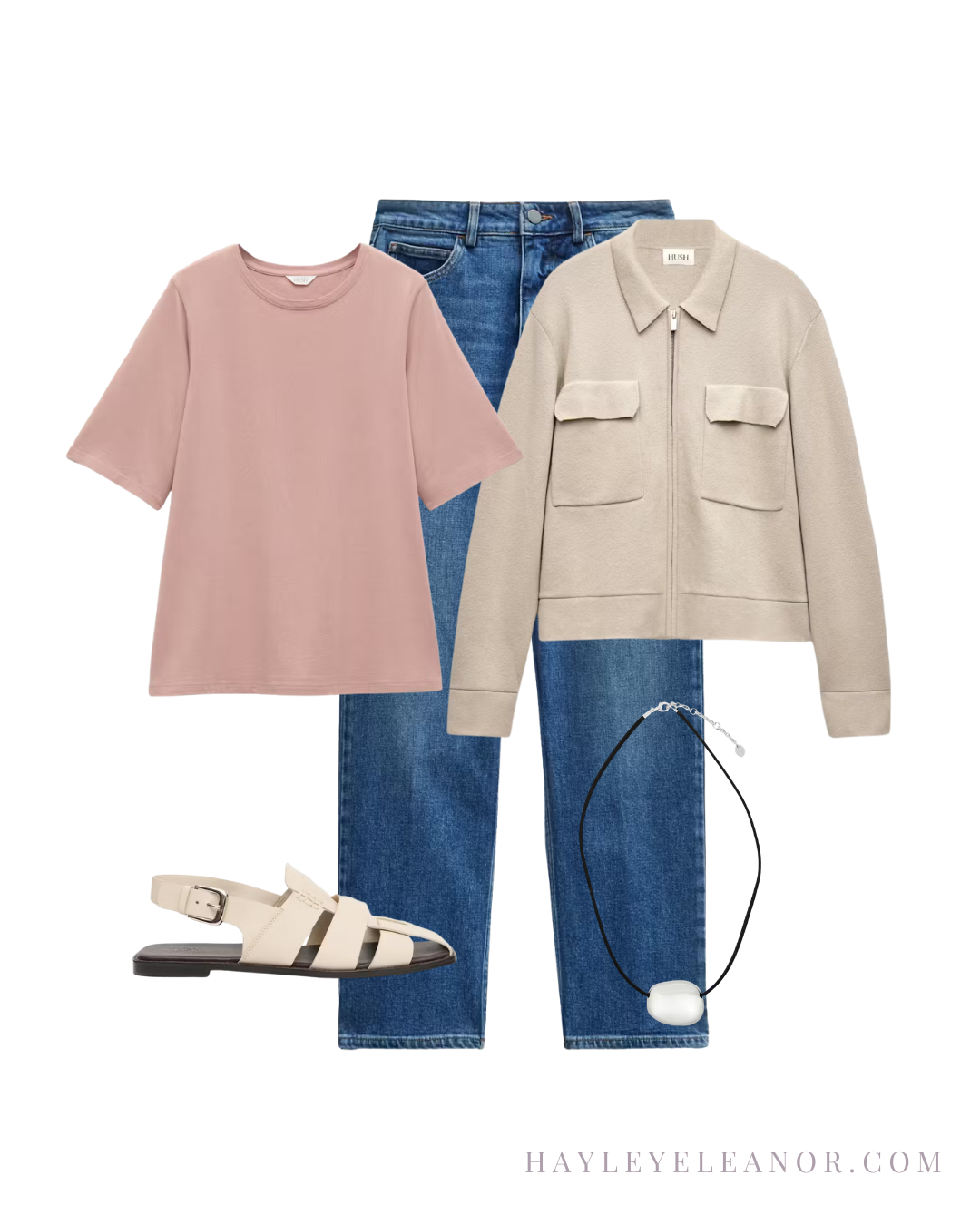 Casual Outfit for a Soft Summer Colour Palette from Hush