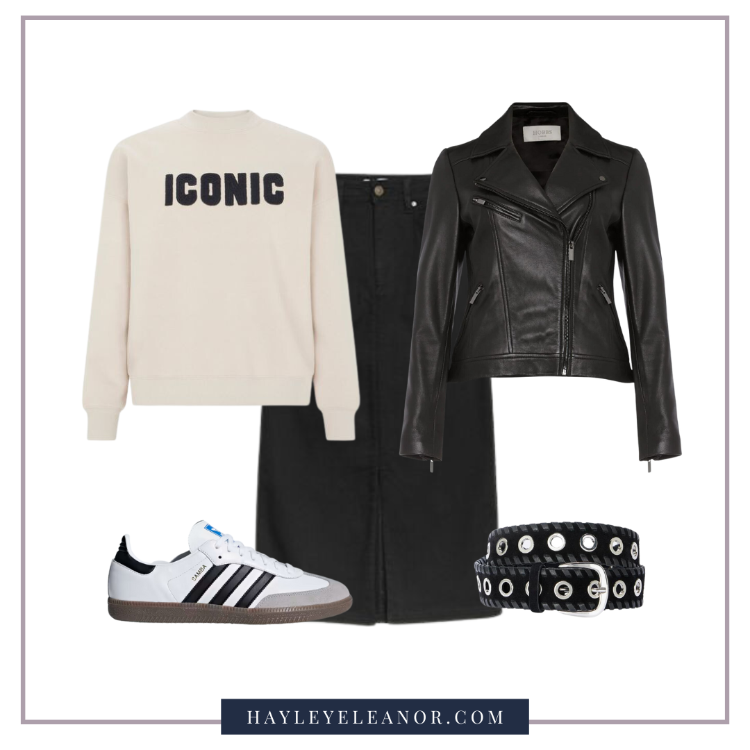 Neutral everyday spring outfit