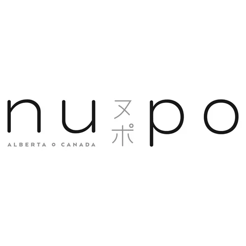 Logo for NuPo with the words 'Alberta, Canada' underneath and a central Chinese character.