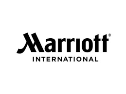 Marriott International logo in black and white