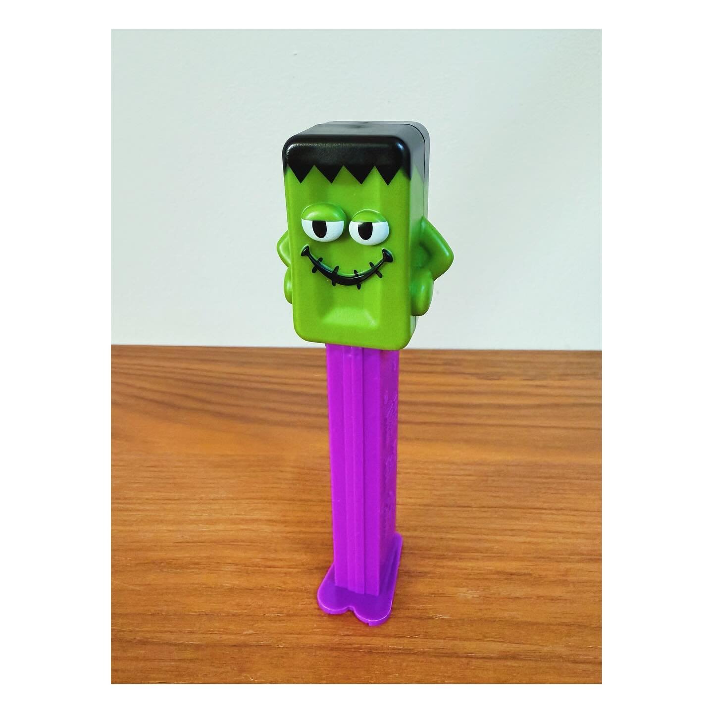 Speaking frankly he&rsquo;s a bit of a monster 👹
.
.
#pez #pezdispenser #candy #frankenstein