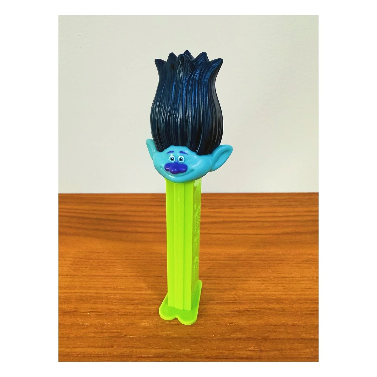 He&rsquo;s got this feeling inside his bones 🦴
.
.
#pez #pezdispenser #candy #branch #trolls