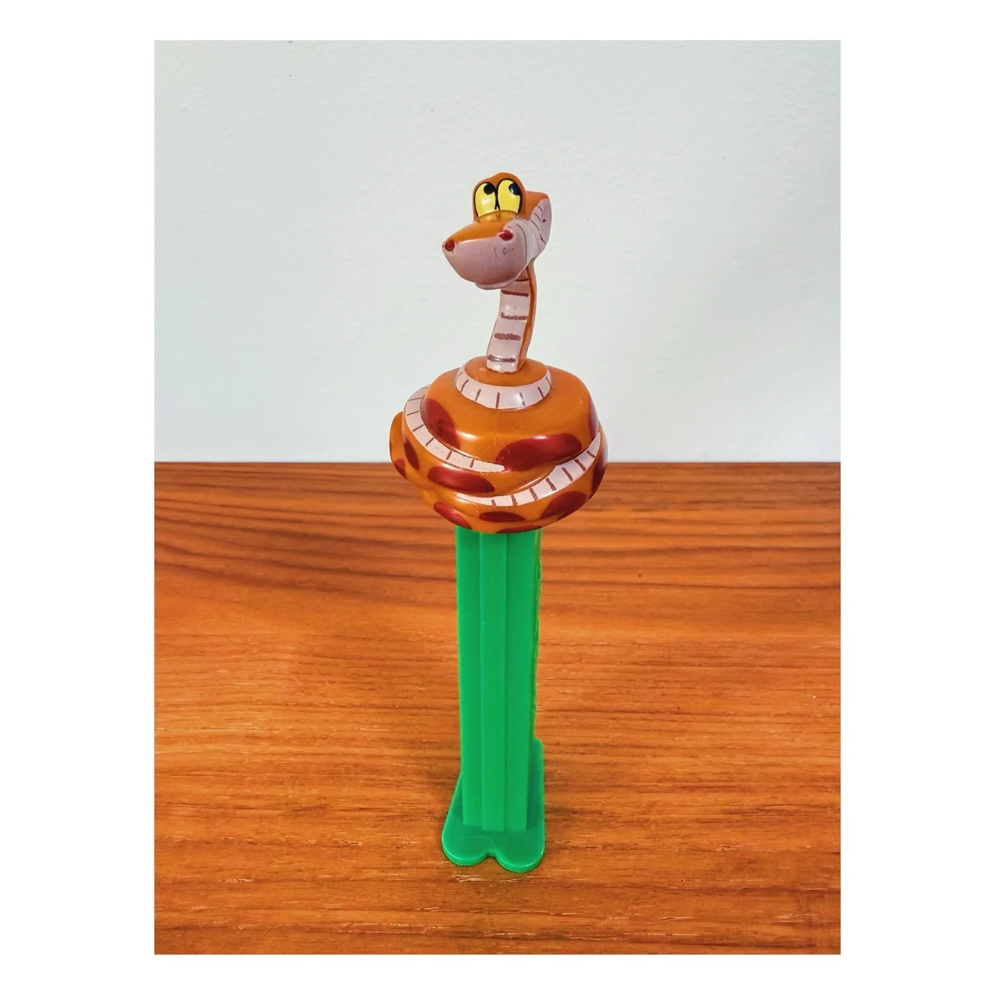 Look into my eyes 🐍
.
.
#pez #pezdispenser #candy #kaa #disney