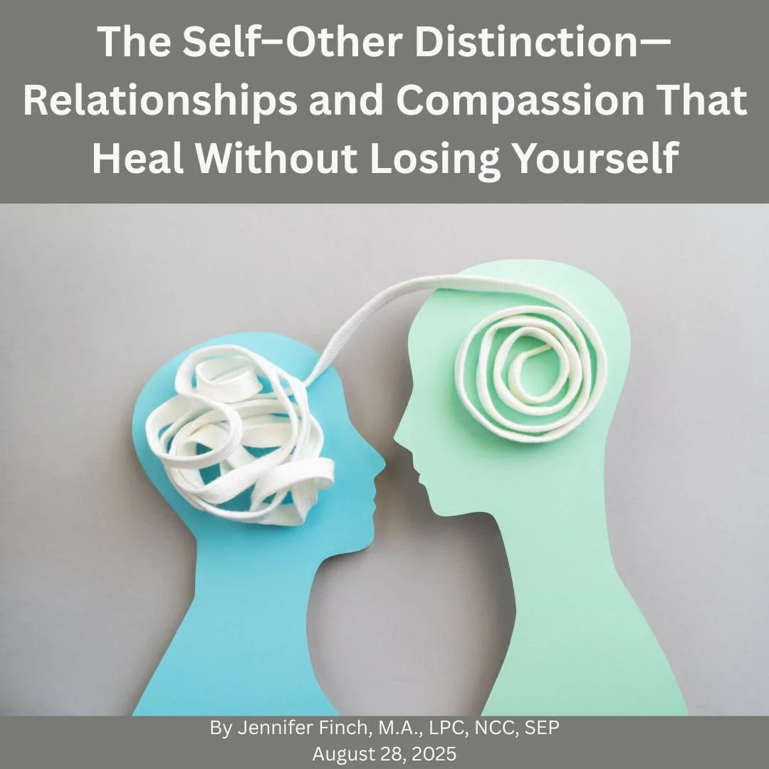 The Self–Other Distinction—Relationships and Compassion That Heal Without Losing Yourself