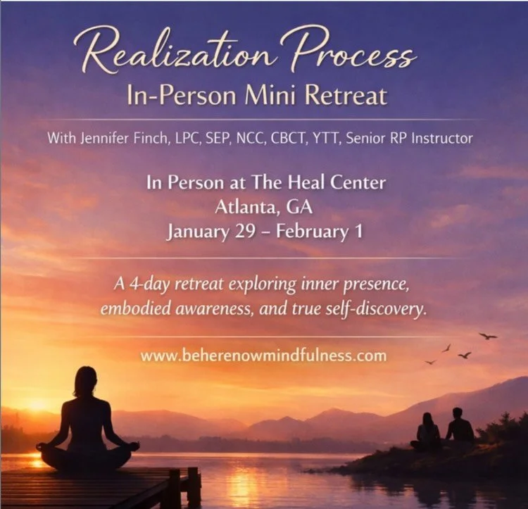 Good Morning Everyone, 

This is Last Call for my upcoming In-Person January Mini-Retreat.

***Registration closes Friday, January 23 to allow for thoughtful preparation and care for the group. Late registrations cannot be accepted.

Realization Proc