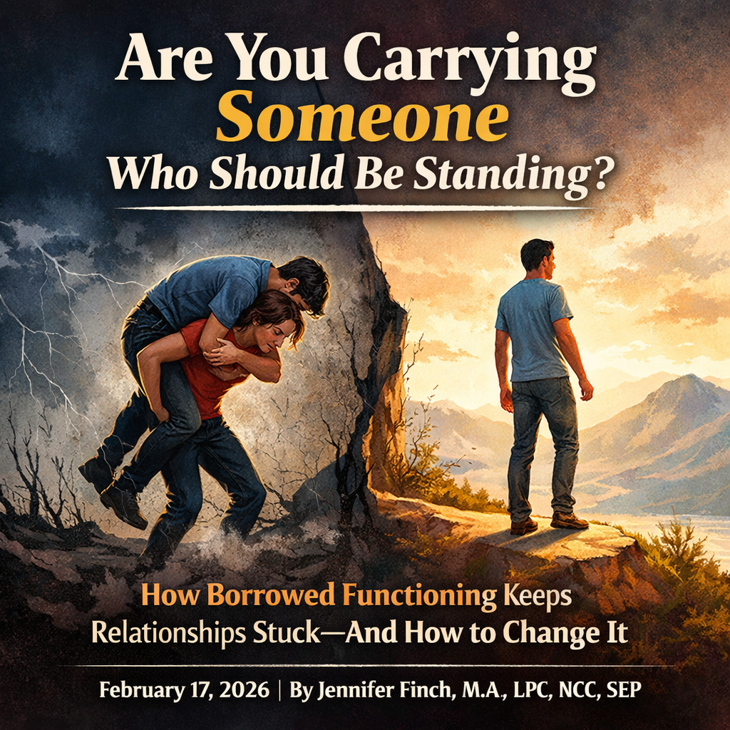 Are You Carrying Someone Who Should Be Standing?—How Borrowed Functioning Keeps Relationships Stuck—And How to Change It